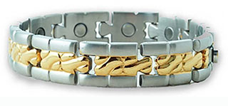 Wide Link Bracelet Norstar Biomagnetics Magnet Therapy